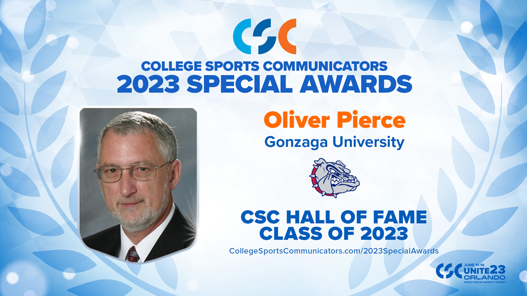 2023 Special Awards Salute: Oliver Pierce (Gonzaga), CSC Hall of Fame